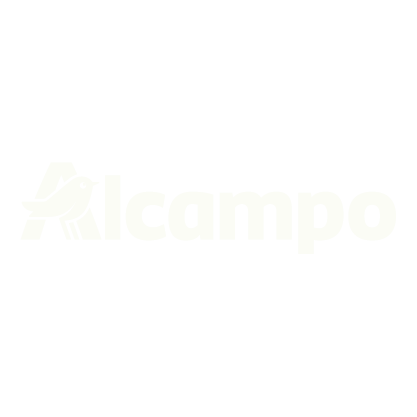 Logo Alcampo blanco