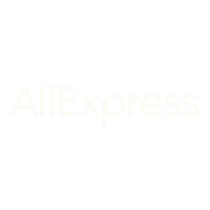 Logo Aliexpress blanco