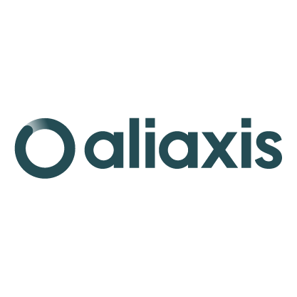 Logo Aliaxis verde oscuro