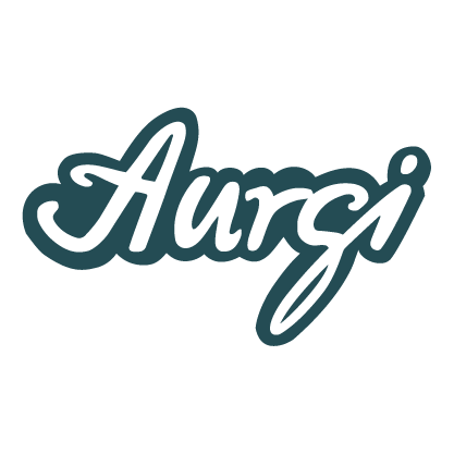 Logo Aurgi verde oscuro