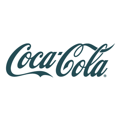 Logo Coca Cola verde oscuro