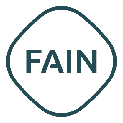 Logo Fain verde oscuro