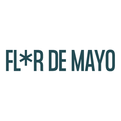 Logo Flor de Mayo verde oscuro