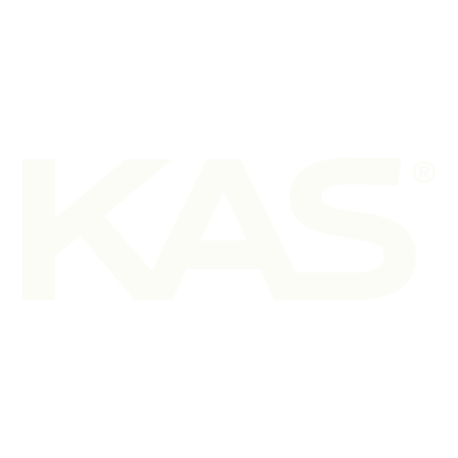 Logo Kas blanco