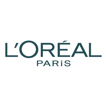 Logo Loreal verde oscuro