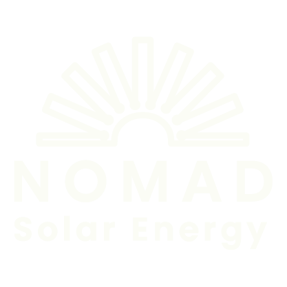 Logo Nomad Solar Energy blanco