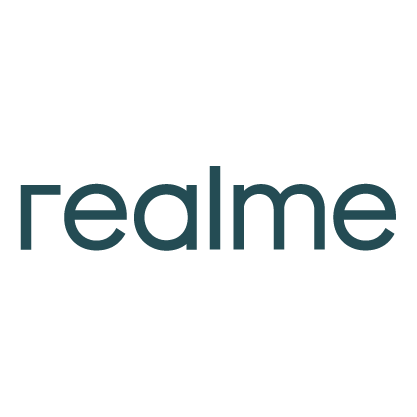 Logo Realme verde oscuro