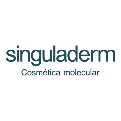 Logo Singularderm verde oscuro