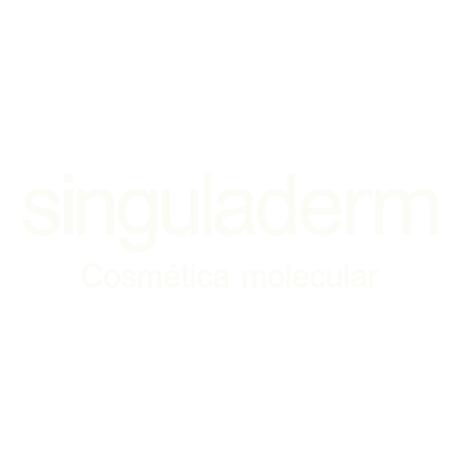 Logo Singularderm blanco